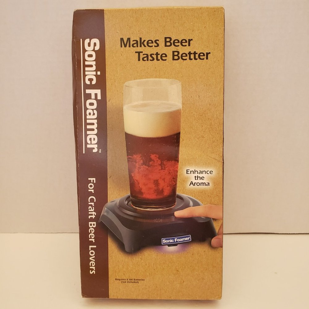 Sonic Foamer for Craft Beer
